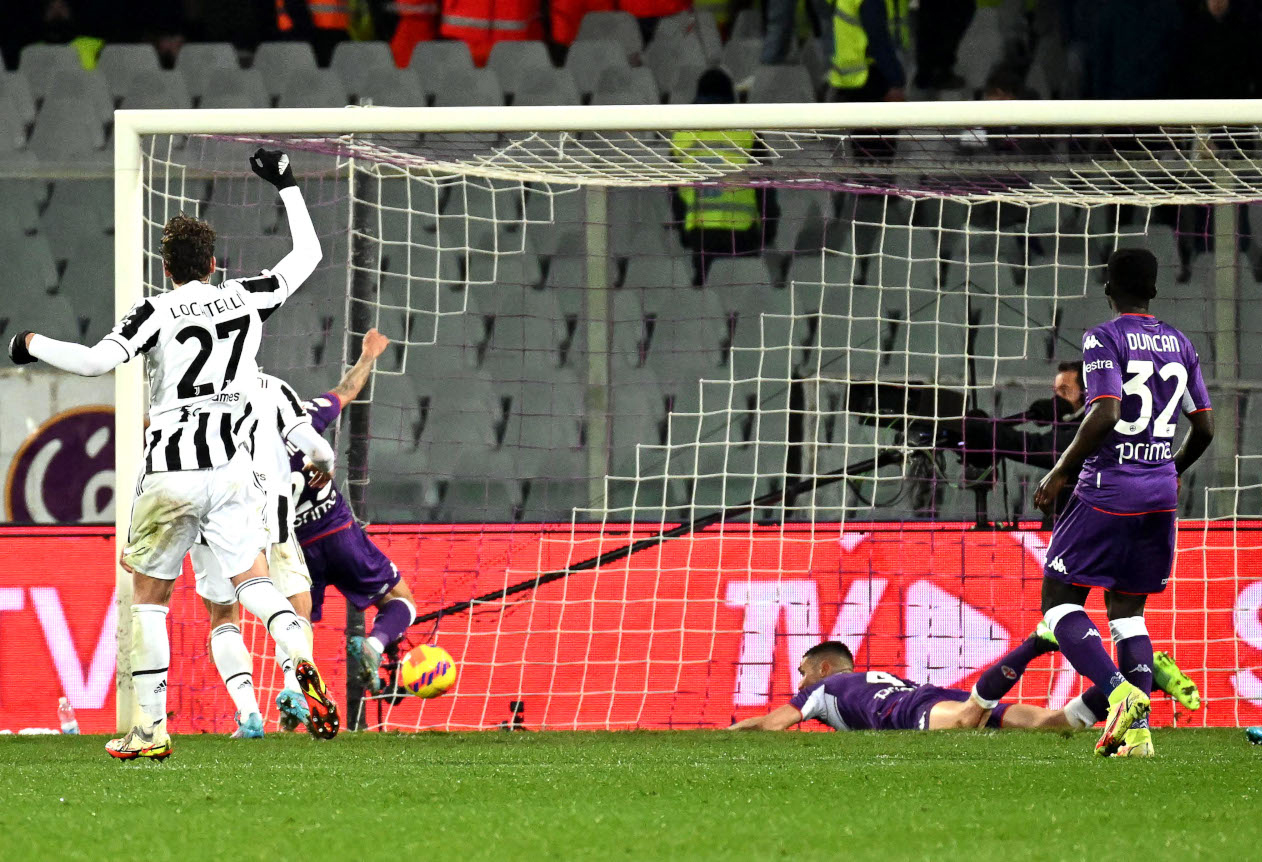 Fiorentina 0-1 Juve: Lợi thế mong manh